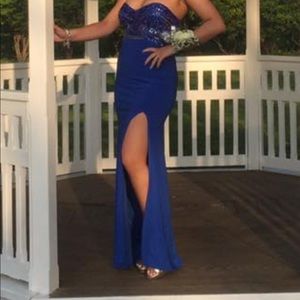 Royal Blue Prom Dress